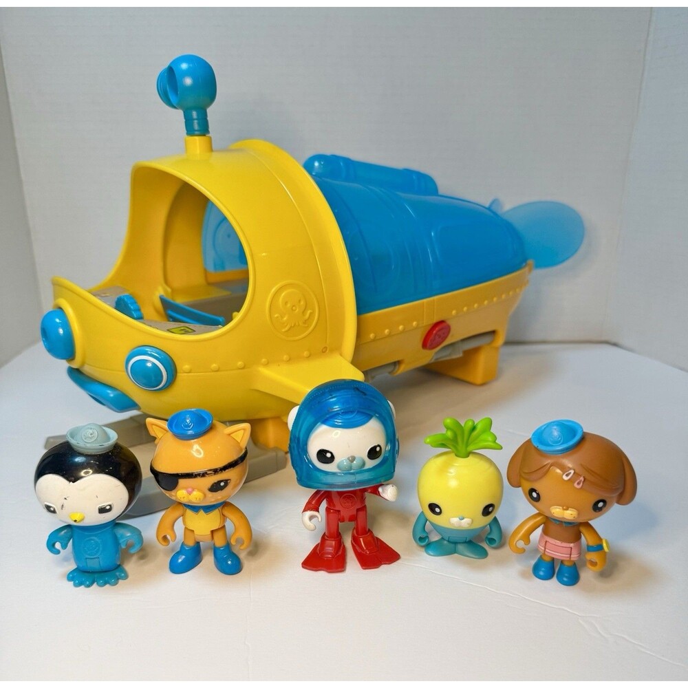 Octonauts Gup-S Polar Exploration Submarine Sled Vehicle - Working Lights Sounds